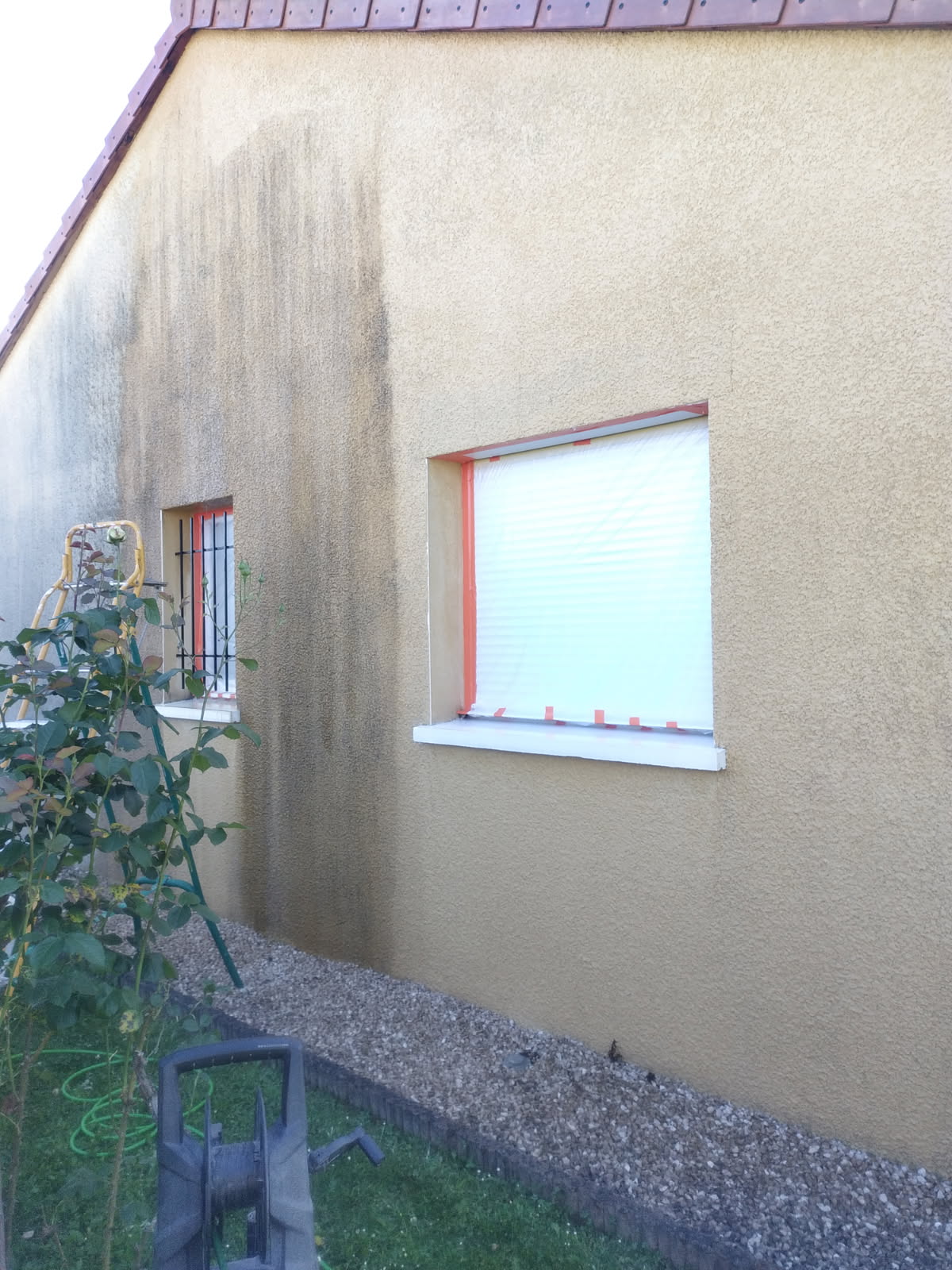 Nettoyage façades, murs et sols